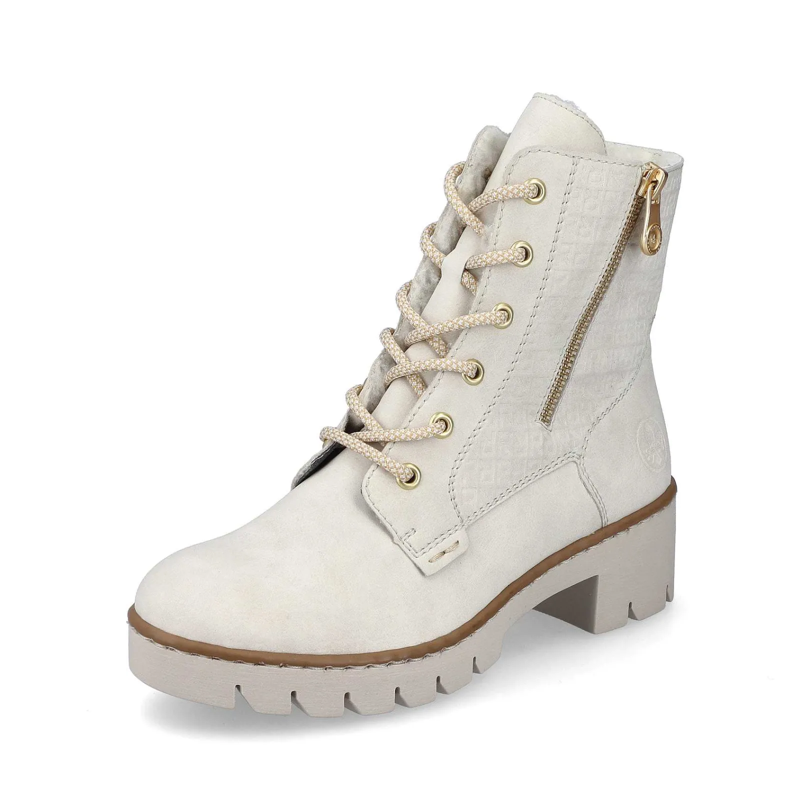 Online Women'S Corded Boots Cream Beige Ladies Ankle Boots & Boots