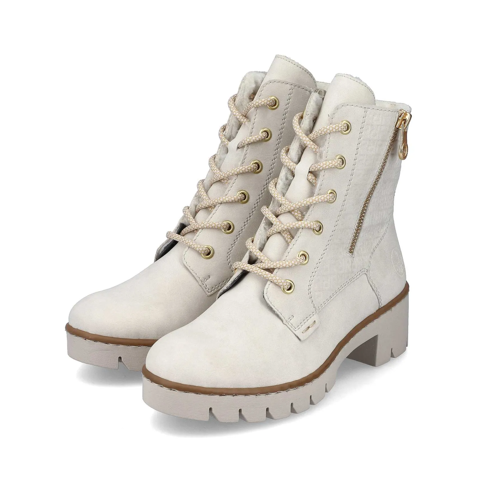 Online Women'S Corded Boots Cream Beige Ladies Ankle Boots & Boots