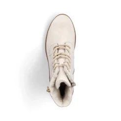 Online Women'S Corded Boots Cream Beige Ladies Ankle Boots & Boots