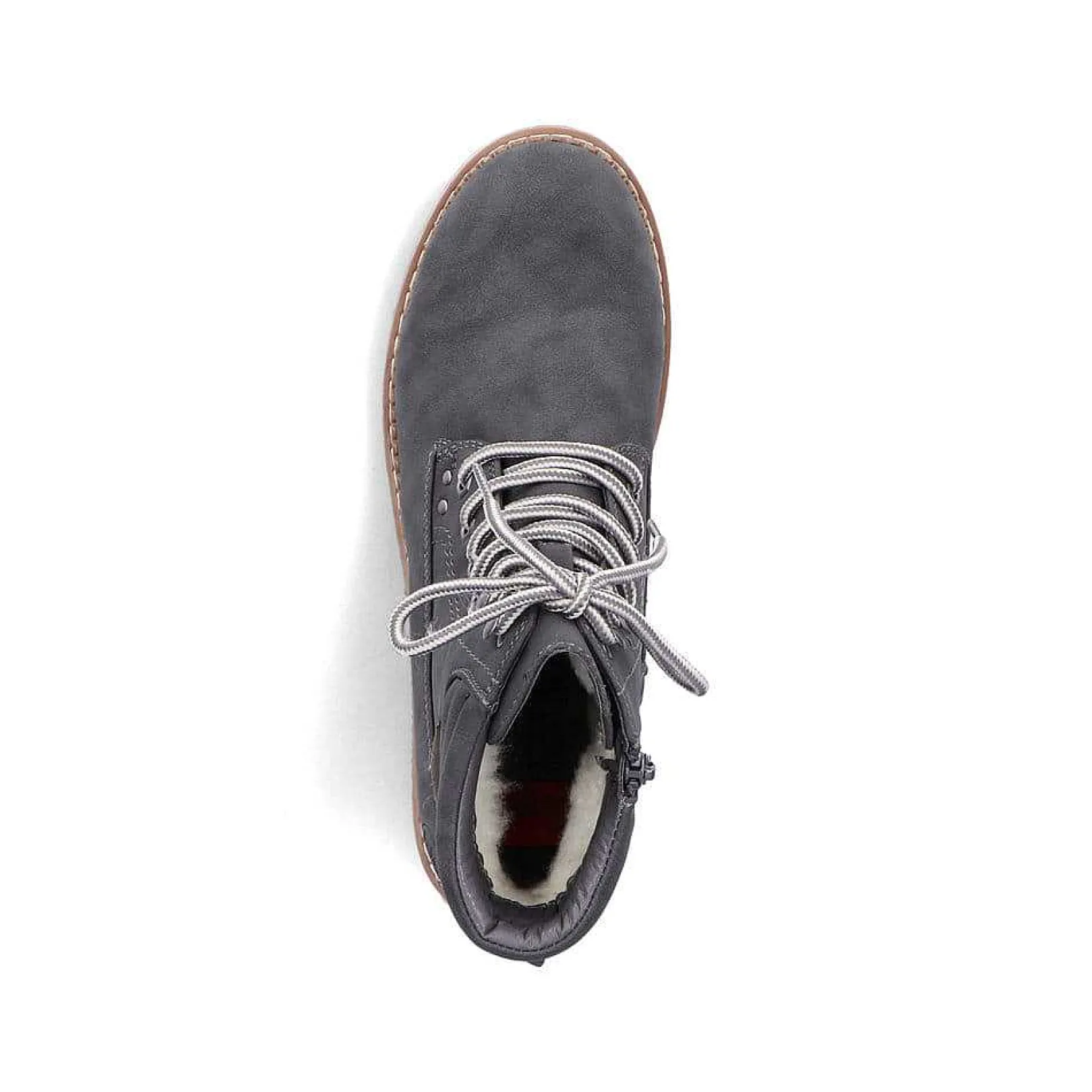 Women'S Corded Boots Granite Gray Ladies Ankle Boots & Boots