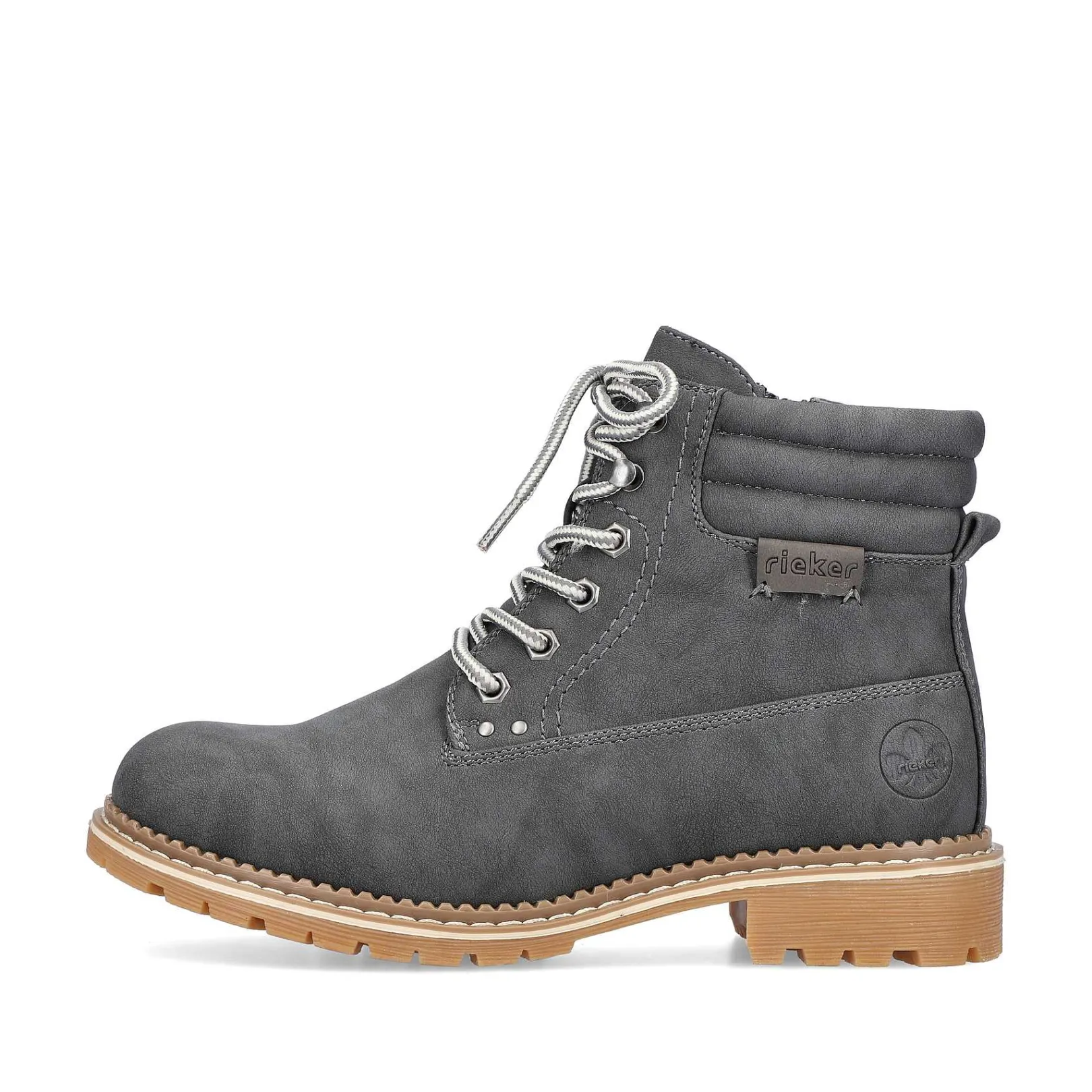 Women'S Corded Boots Granite Gray Ladies Ankle Boots & Boots