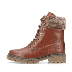 Women'S Corded Boots Fox Brown Ladies Ankle Boots & Boots