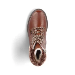 Women'S Corded Boots Fox Brown Ladies Ankle Boots & Boots