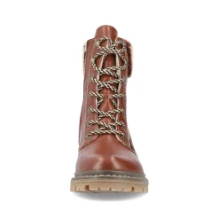 Women'S Corded Boots Fox Brown Ladies Ankle Boots & Boots