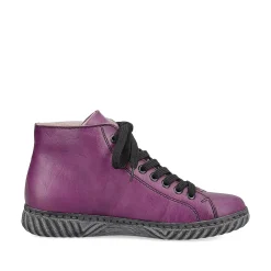 Online Women'S Corded Boots Aubergine-Black Ladies Ankle Boots & Boots