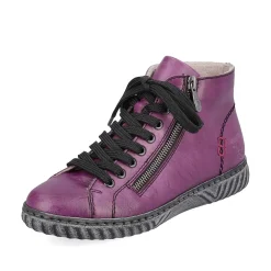 Online Women'S Corded Boots Aubergine-Black Ladies Ankle Boots & Boots