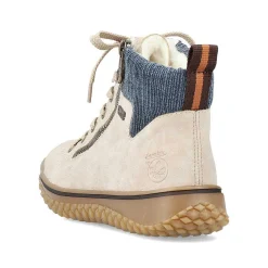 Hot Women'S Corded Boots Light Beige Ladies Ankle Boots & Boots