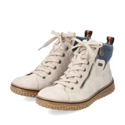 Hot Women'S Corded Boots Light Beige Ladies Ankle Boots & Boots