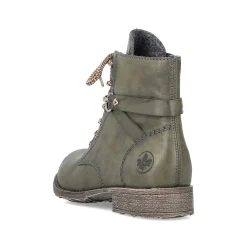 Sale Women'S Corded Boots Olive Green Ladies Ankle Boots & Boots