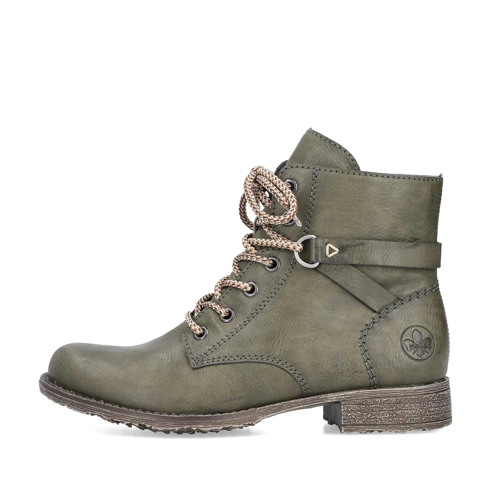 Sale Women'S Corded Boots Olive Green Ladies Ankle Boots & Boots