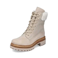Hot Women'S Corded Boots Sand Beige Ladies Ankle Boots & Boots
