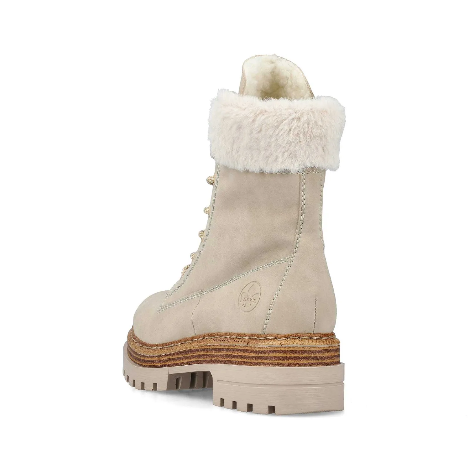 Hot Women'S Corded Boots Sand Beige Ladies Ankle Boots & Boots