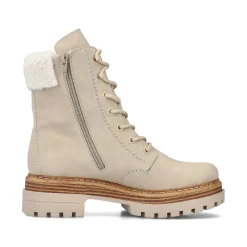 Hot Women'S Corded Boots Sand Beige Ladies Ankle Boots & Boots