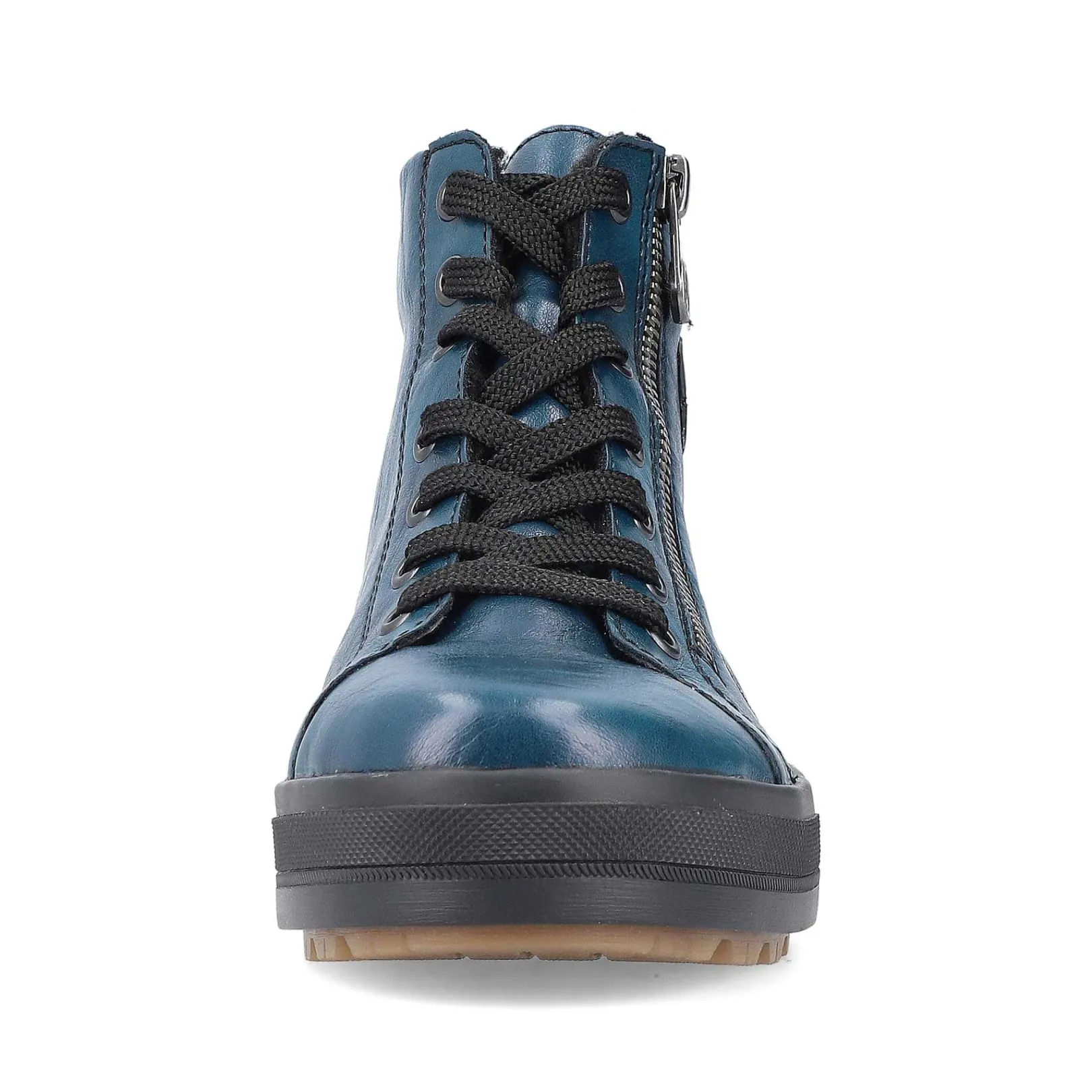 Women'S Corded Boots Petrol-Black Ladies Ankle Boots & Boots