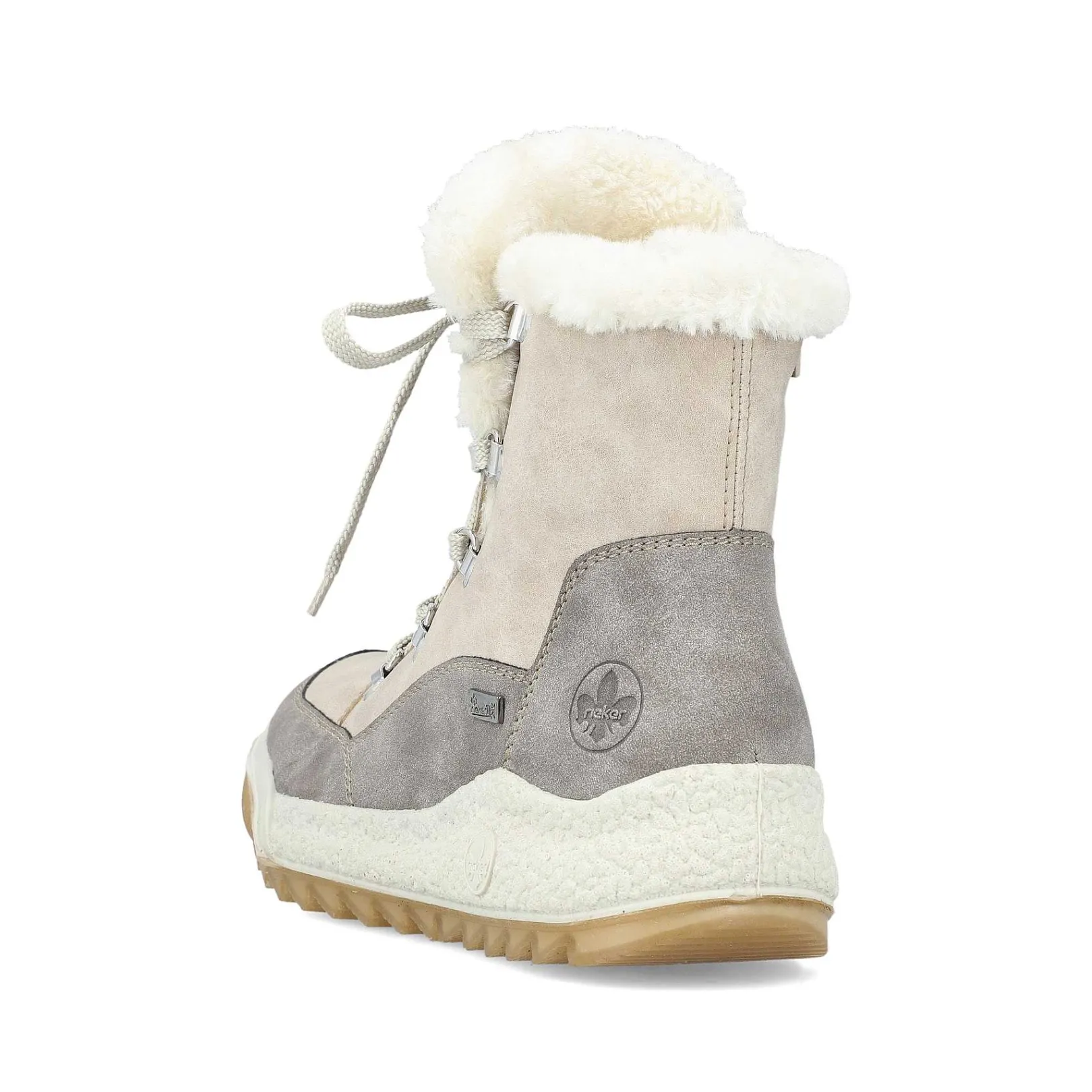 New Women'S Corded Boots Light Beige Ladies Ankle Boots & Boots