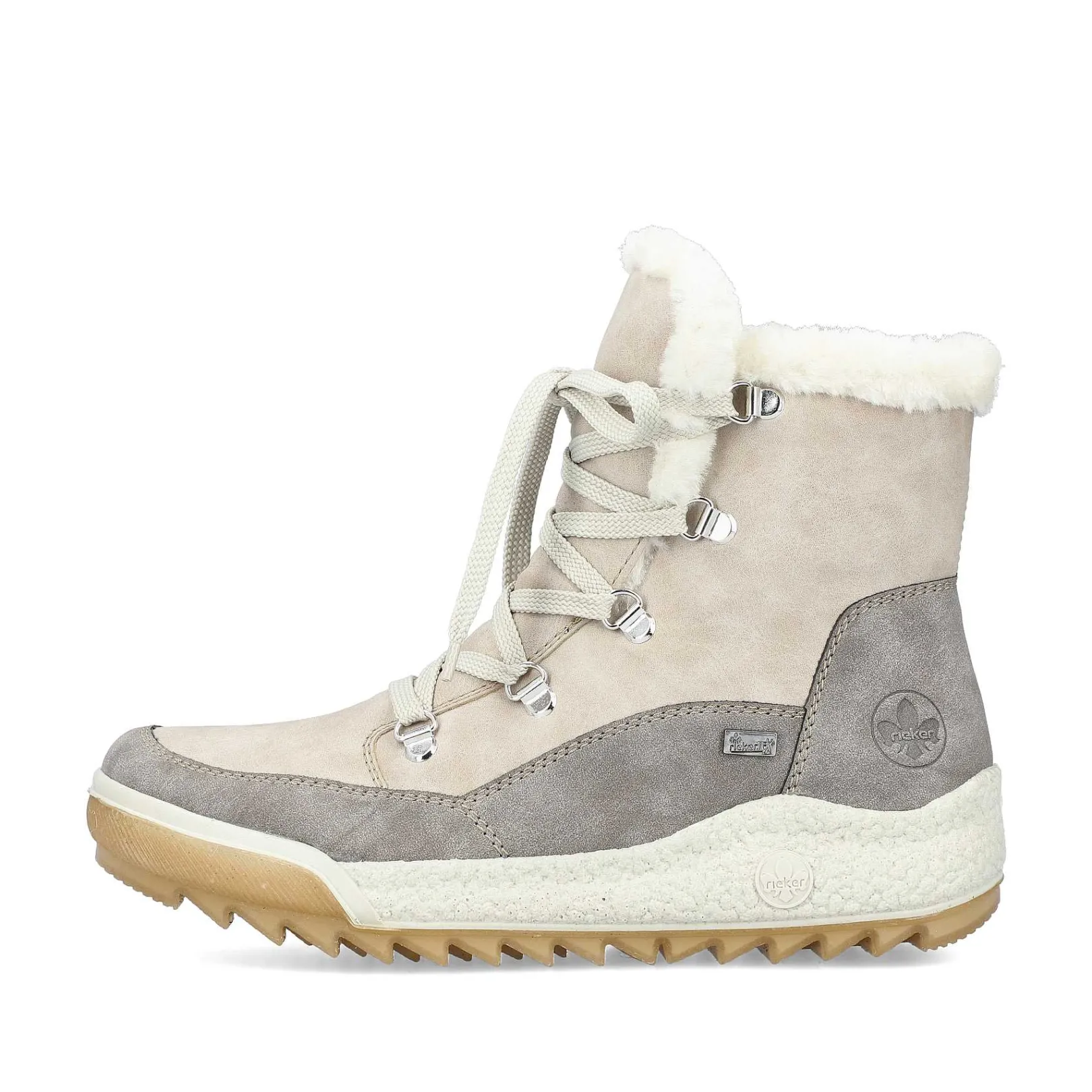 New Women'S Corded Boots Light Beige Ladies Ankle Boots & Boots