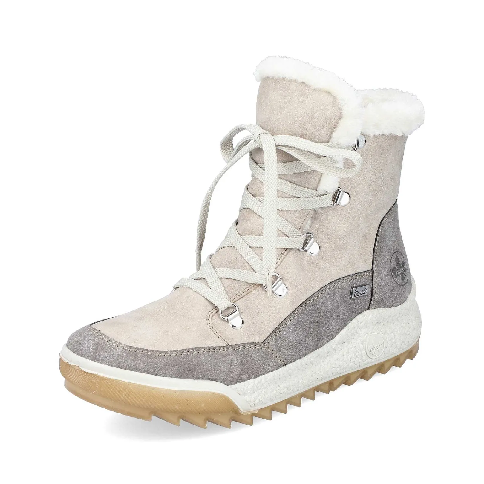 New Women'S Corded Boots Light Beige Ladies Ankle Boots & Boots