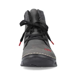 New Women'S Corded Boots Anthracite Ladies Ankle Boots & Boots