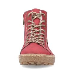 Discount Women'S Corded Boots Strawberry Red Ladies Ankle Boots & Boots