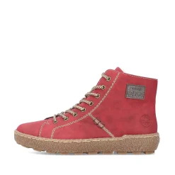 Discount Women'S Corded Boots Strawberry Red Ladies Ankle Boots & Boots