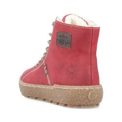 Discount Women'S Corded Boots Strawberry Red Ladies Ankle Boots & Boots