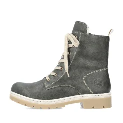 Clearance Women'S Corded Boots Khaki Green Ladies Ankle Boots & Boots