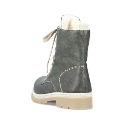 Clearance Women'S Corded Boots Khaki Green Ladies Ankle Boots & Boots