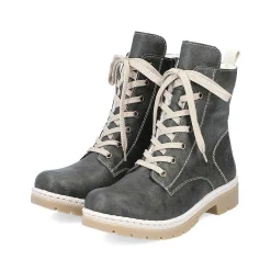 Clearance Women'S Corded Boots Khaki Green Ladies Ankle Boots & Boots