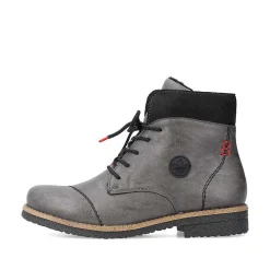 Discount Women'S Corded Boots Platinum Gray Ladies Ankle Boots & Boots