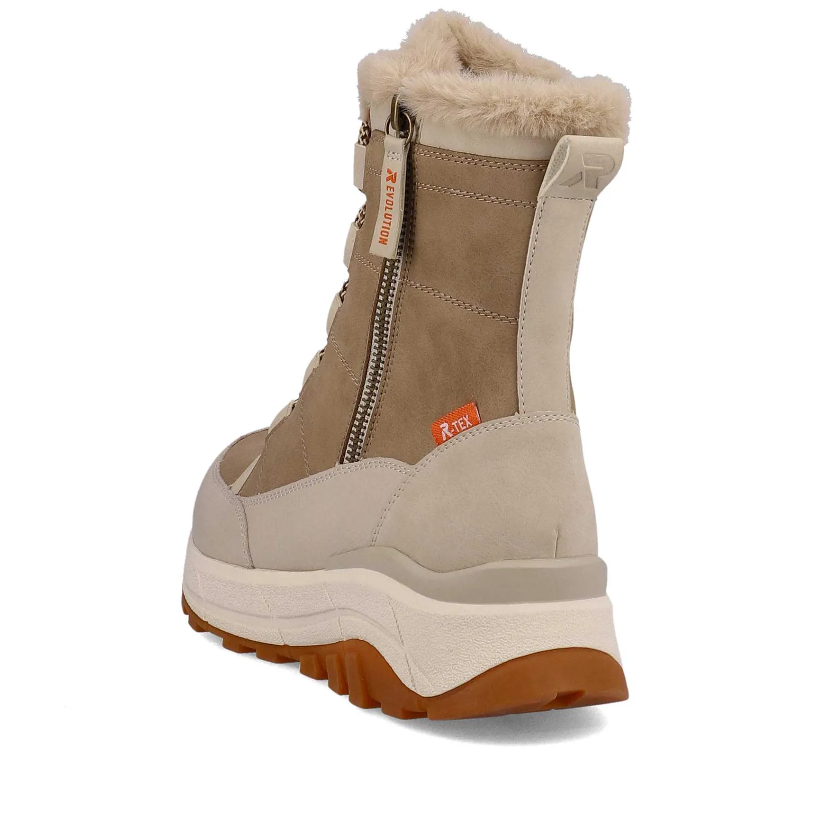Online Women'S Corded Boots Cream Beige Ladies Ankle Boots & Boots