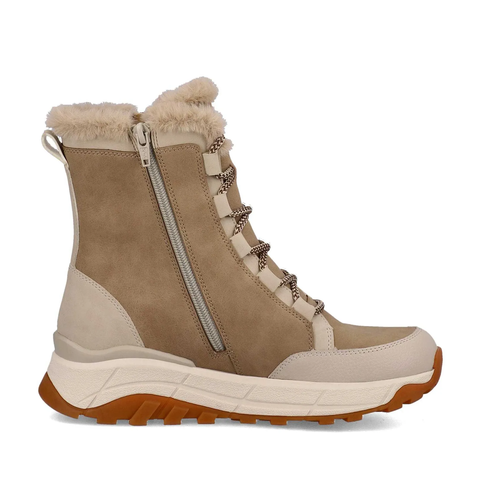 Online Women'S Corded Boots Cream Beige Ladies Ankle Boots & Boots