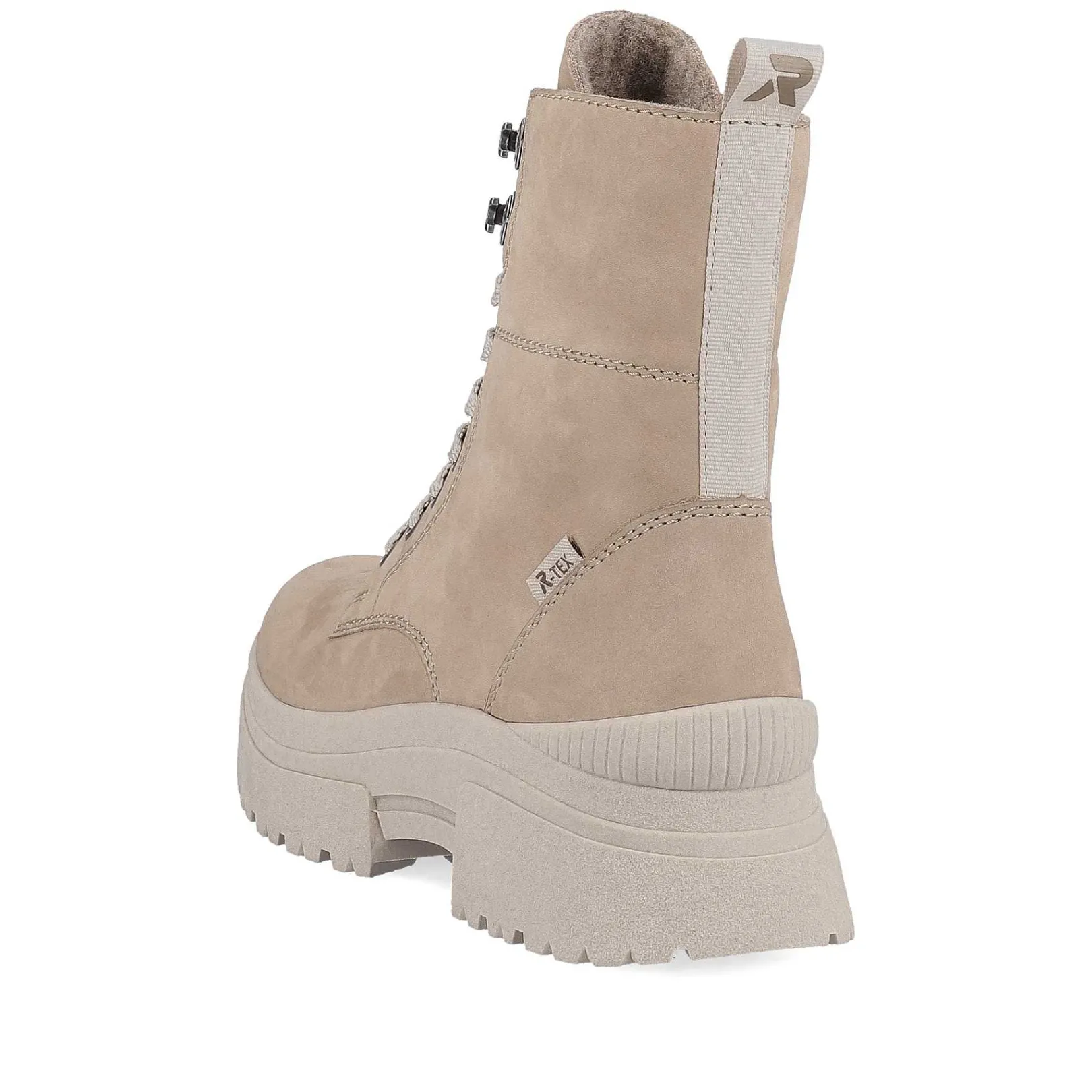 Sale Women'S Corded Boots Clay Beige Ladies Ankle Boots & Boots
