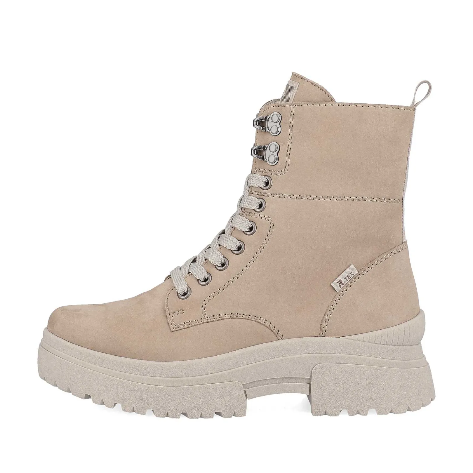 Sale Women'S Corded Boots Clay Beige Ladies Ankle Boots & Boots