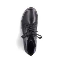 Women'S Corded Boots Night Black Ladies Ankle Boots & Boots