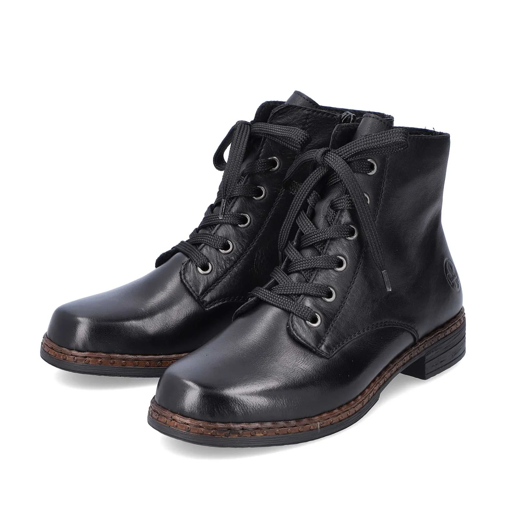 Women'S Corded Boots Night Black Ladies Ankle Boots & Boots