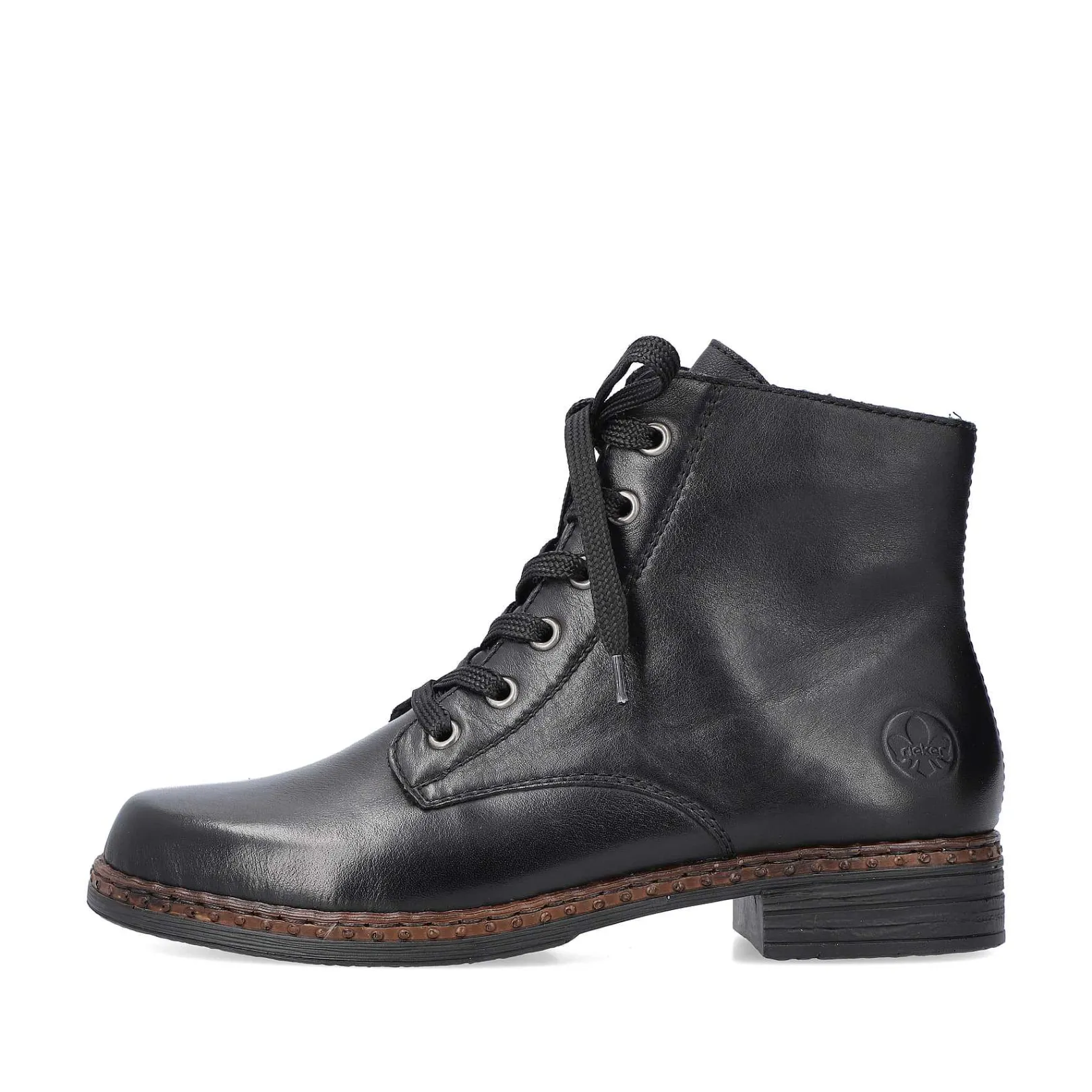 Women'S Corded Boots Night Black Ladies Ankle Boots & Boots