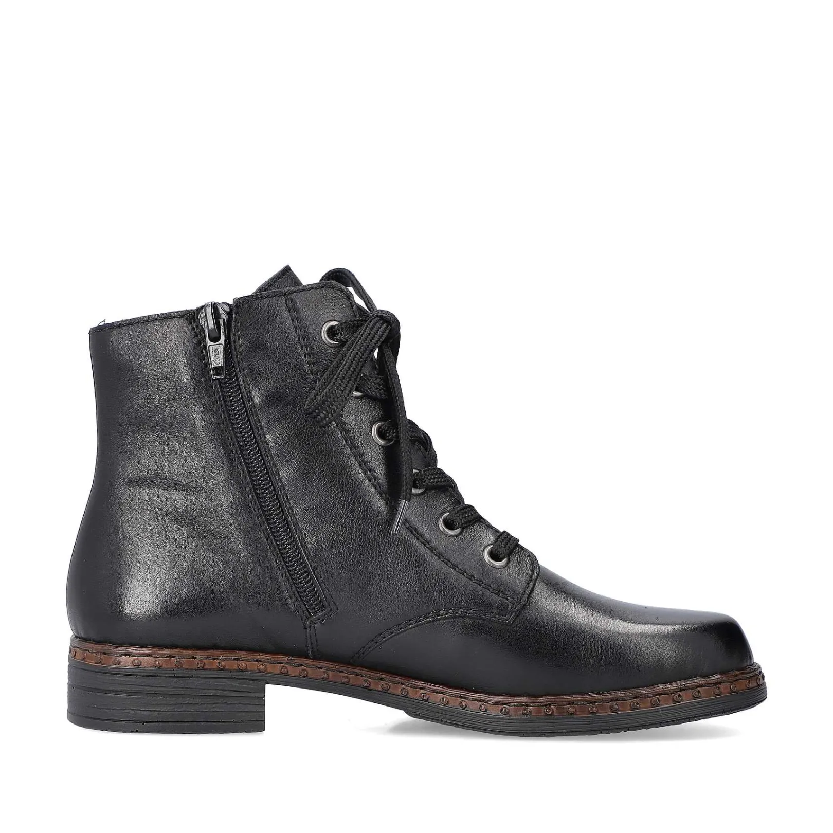 Women'S Corded Boots Night Black Ladies Ankle Boots & Boots