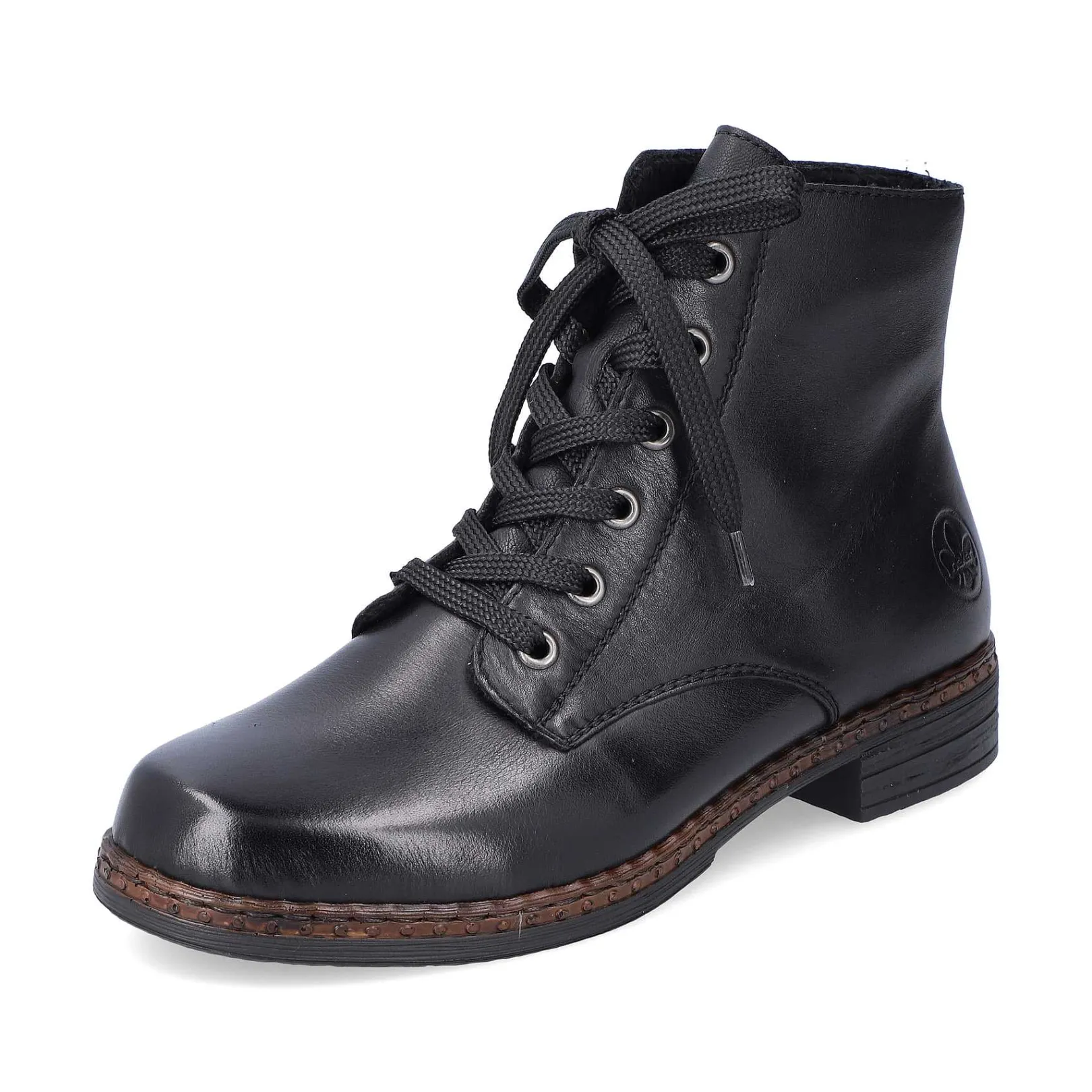 Women'S Corded Boots Night Black Ladies Ankle Boots & Boots