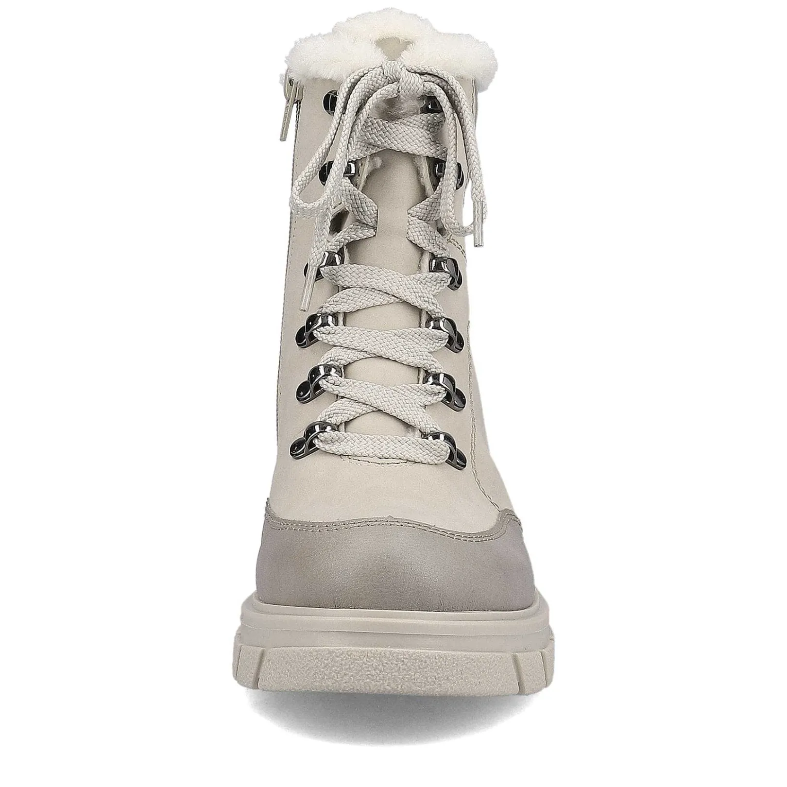 Sale Women'S Corded Boots Light Beige Ladies Ankle Boots & Boots