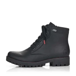 Outlet Women'S Corded Boots Deep Black Ladies Ankle Boots & Boots