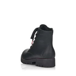 Outlet Women'S Corded Boots Deep Black Ladies Ankle Boots & Boots