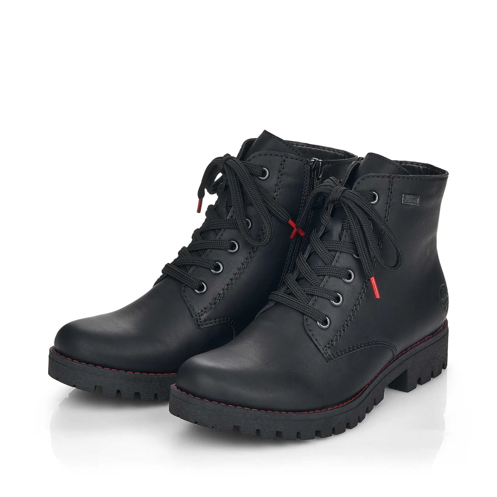 Outlet Women'S Corded Boots Deep Black Ladies Ankle Boots & Boots