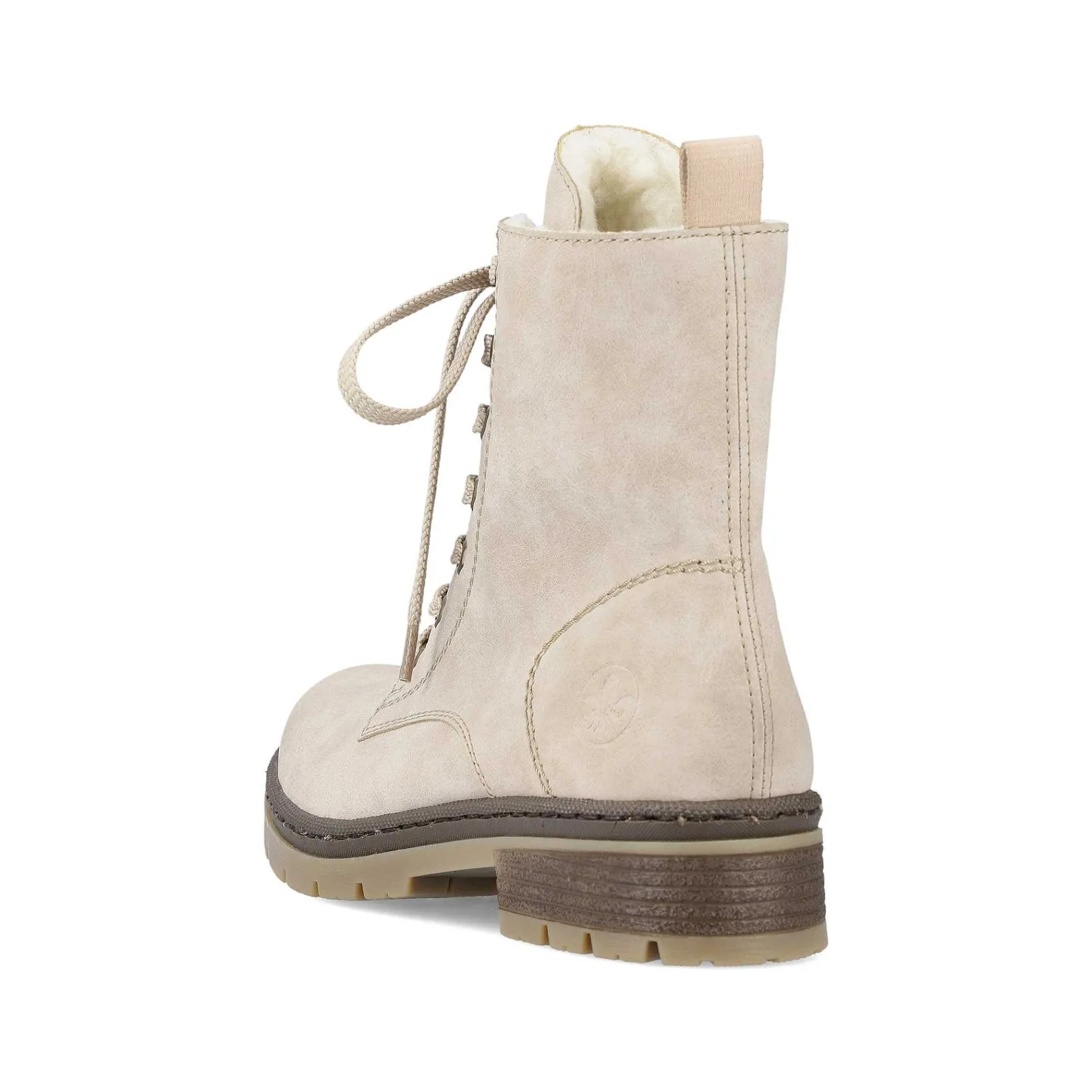 Outlet Women'S Corded Boots Light Beige Ladies Ankle Boots & Boots