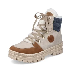 Hot Women'S Corded Boots Beige Noisette Ladies Ankle Boots & Boots