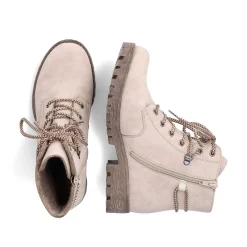 Discount Women'S Corded Boots Light Beige Ladies Ankle Boots & Boots
