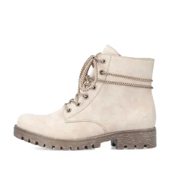 Discount Women'S Corded Boots Light Beige Ladies Ankle Boots & Boots