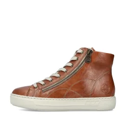 New Women'S Corded Boots Fox Brown Ladies Ankle Boots & Boots