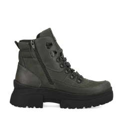 Outlet Women'S Corded Boots Army Green Black Ladies Ankle Boots & Boots