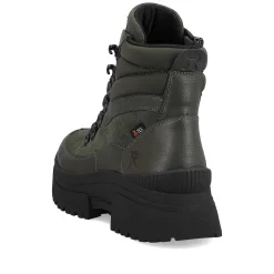 Outlet Women'S Corded Boots Army Green Black Ladies Ankle Boots & Boots