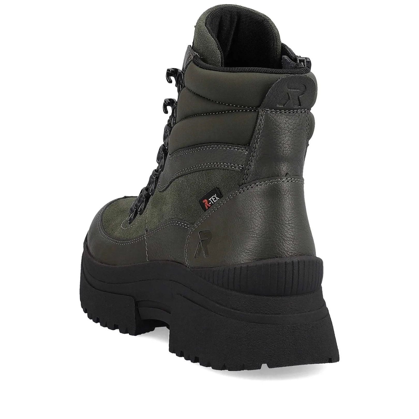 Outlet Women'S Corded Boots Army Green Black Ladies Ankle Boots & Boots